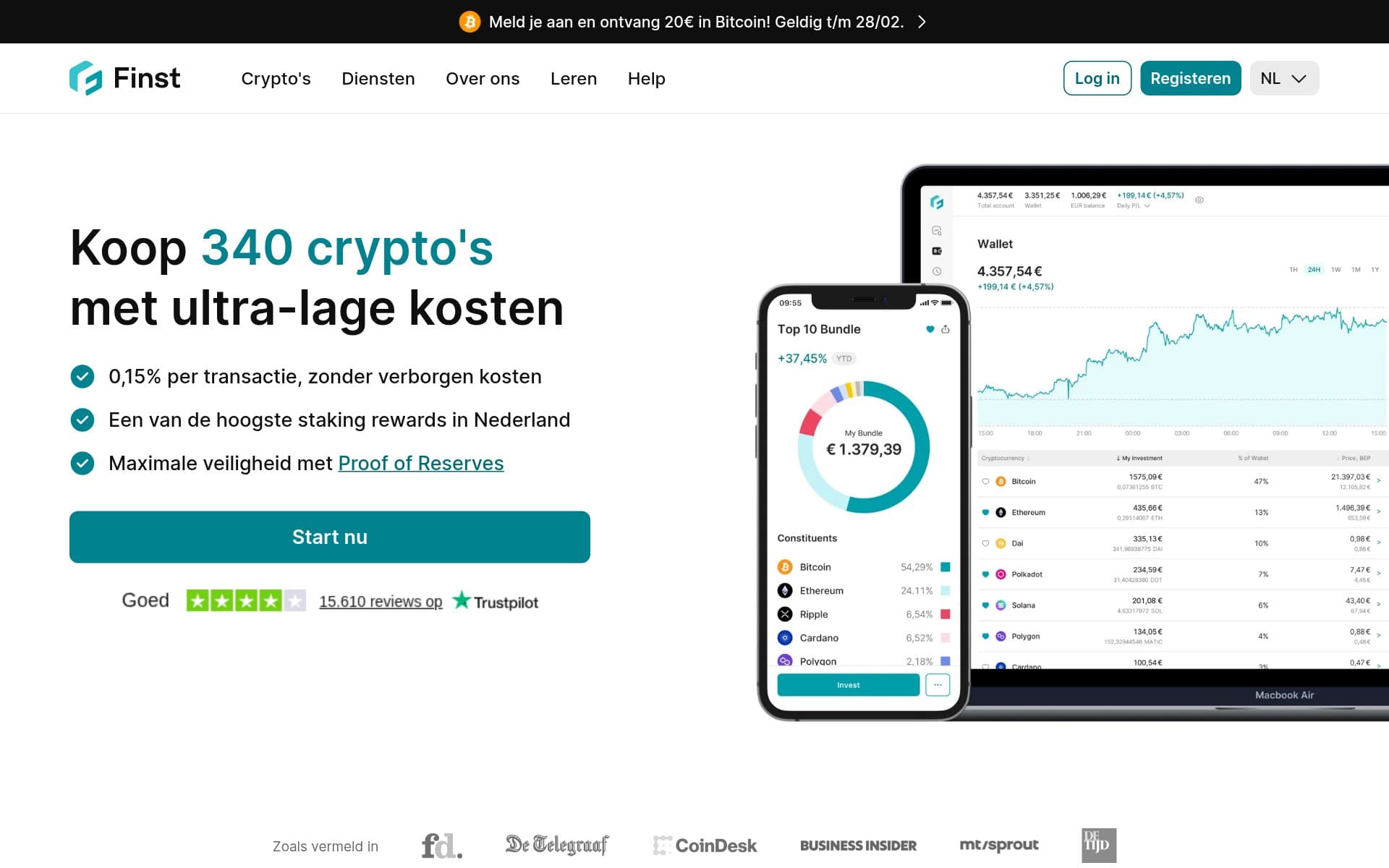 Finst — Homepage
