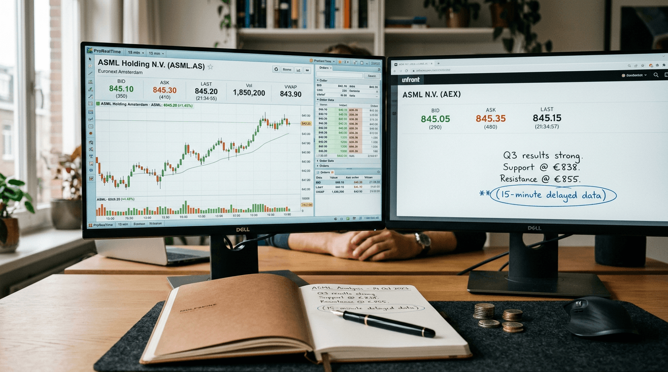 Broker koersdata: waarom dezelfde belegging niet overal dezelfde prijs toont