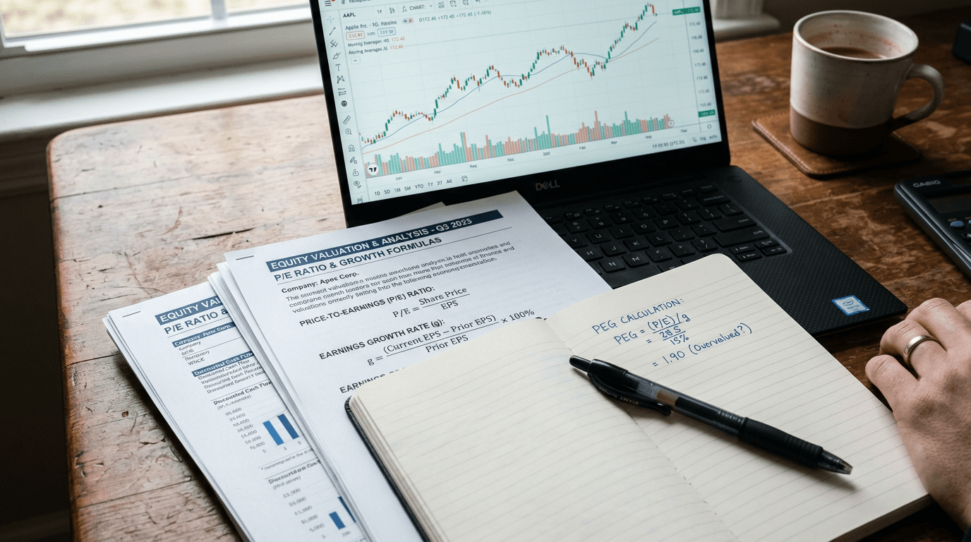 PEG-ratio: de waarderingsformule die meer vertelt dan de P/E-ratio alleen