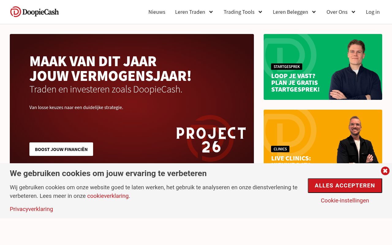 Doopie Cash — Homepage