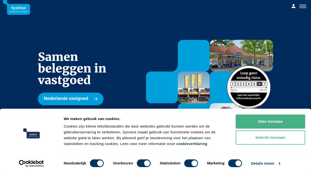 SynVest — Homepage