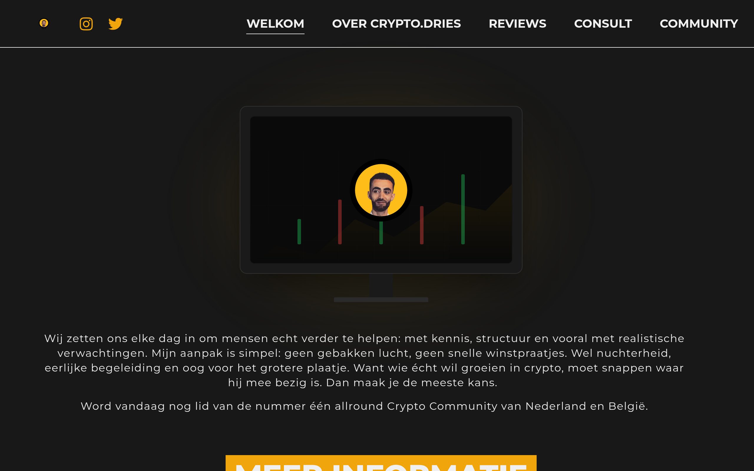 Screenshot van Blockchain Bulls Community